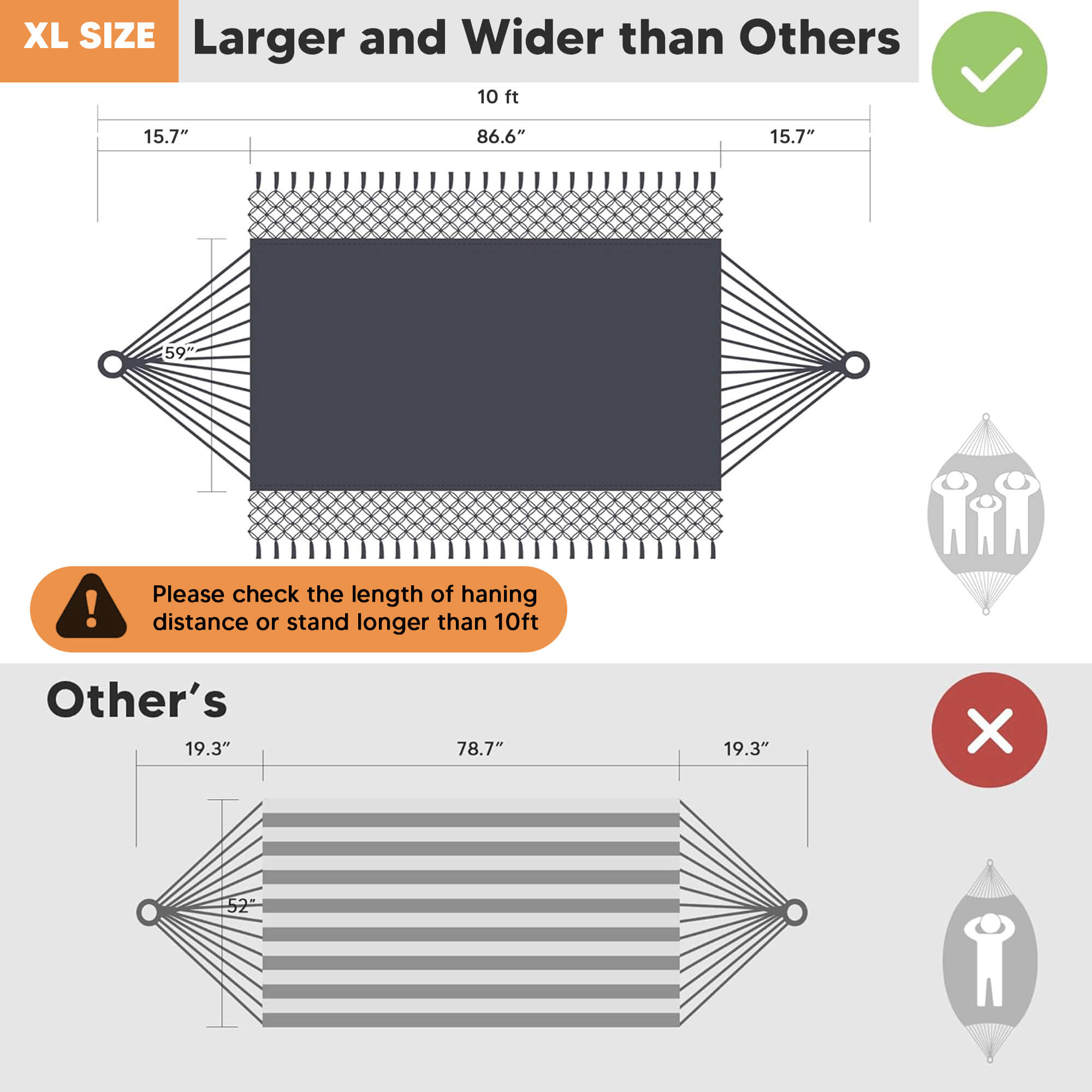 canping hammocks#color_gray-with-tassels