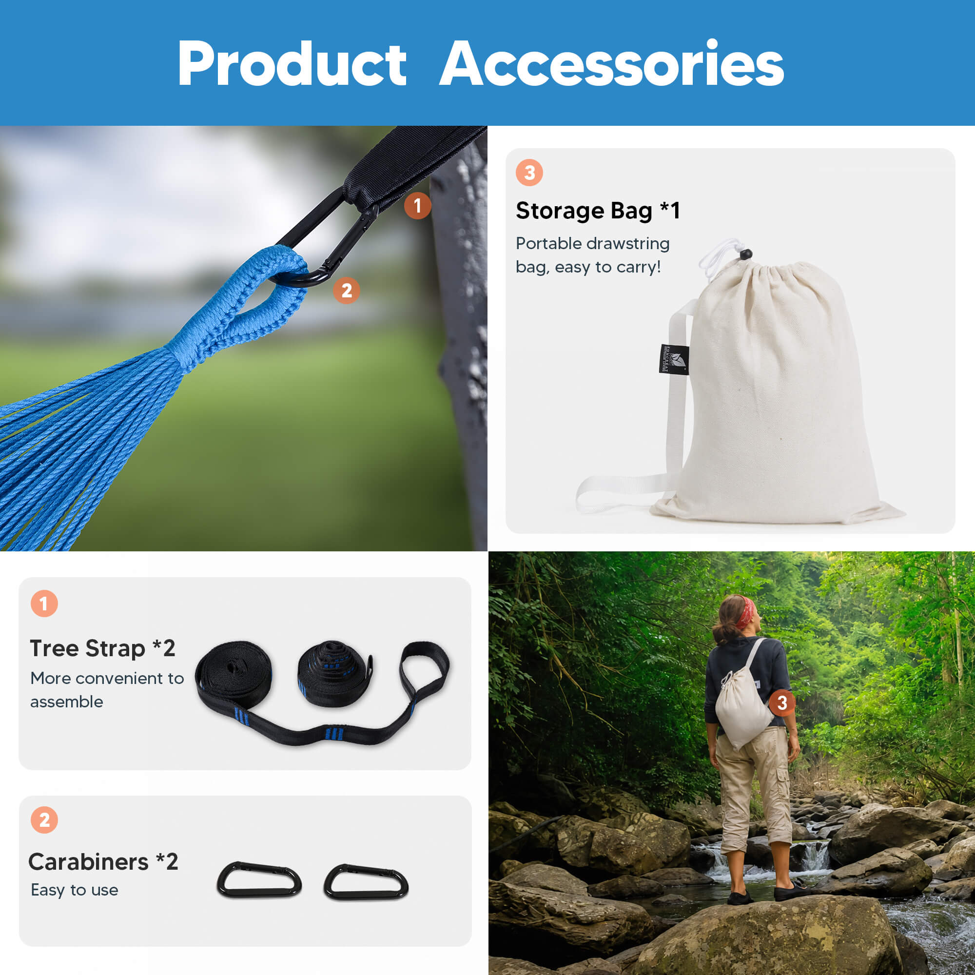 camping hammock#color_blue