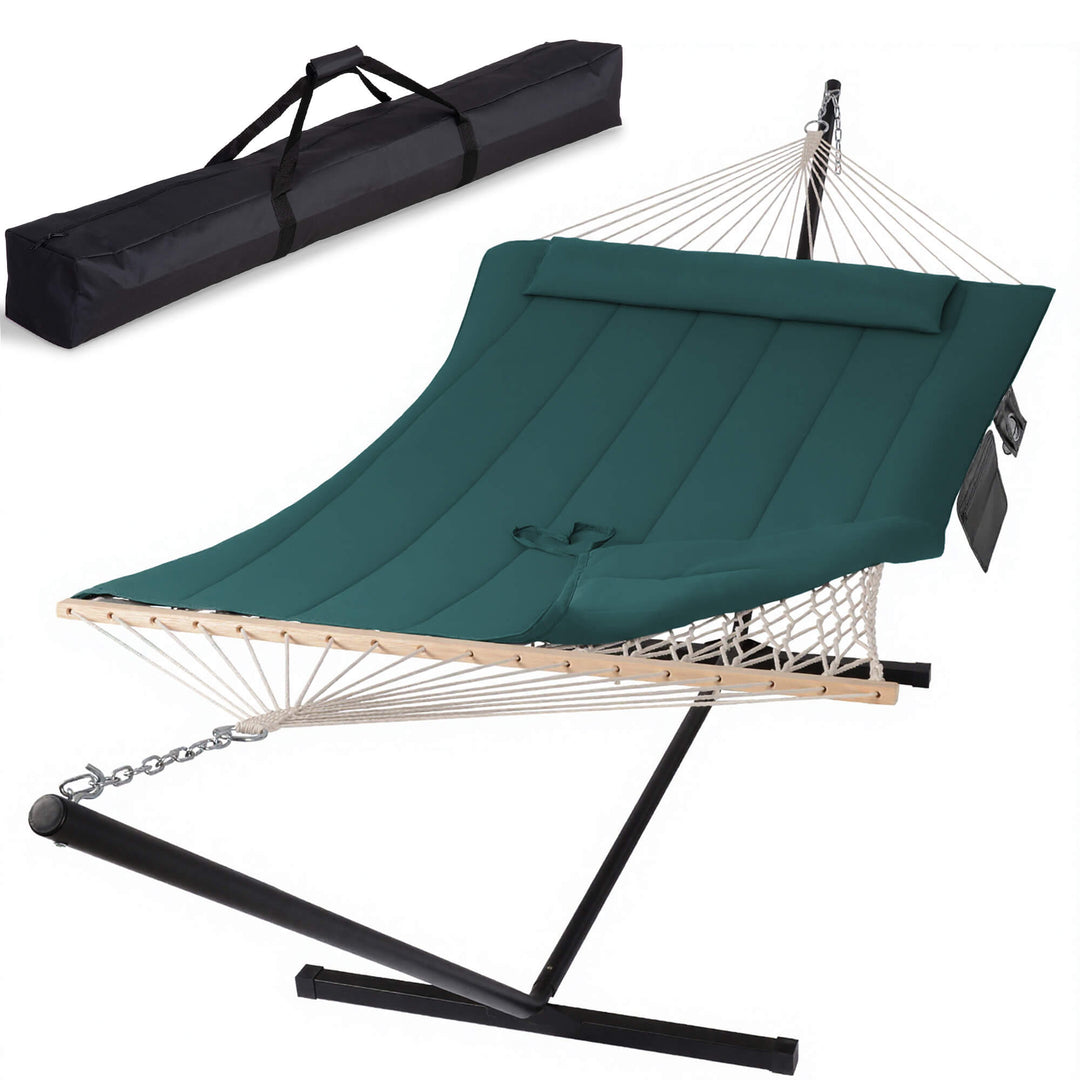 SUNCREAT-Hammock-with-Stand#color_dark-green