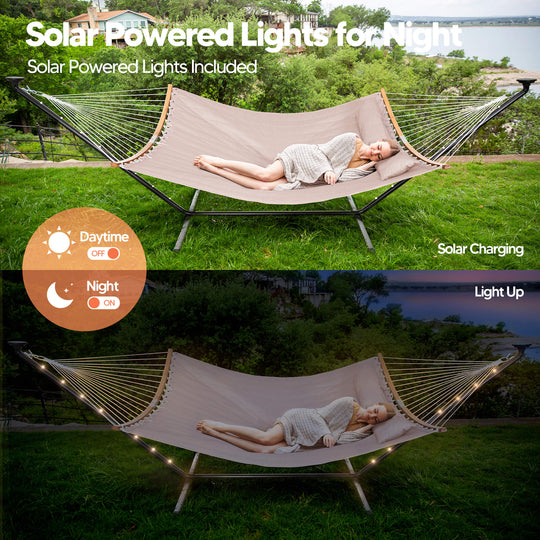 double hammock with stand  #color_brown#options_combo-cover-$215.99-save-40%