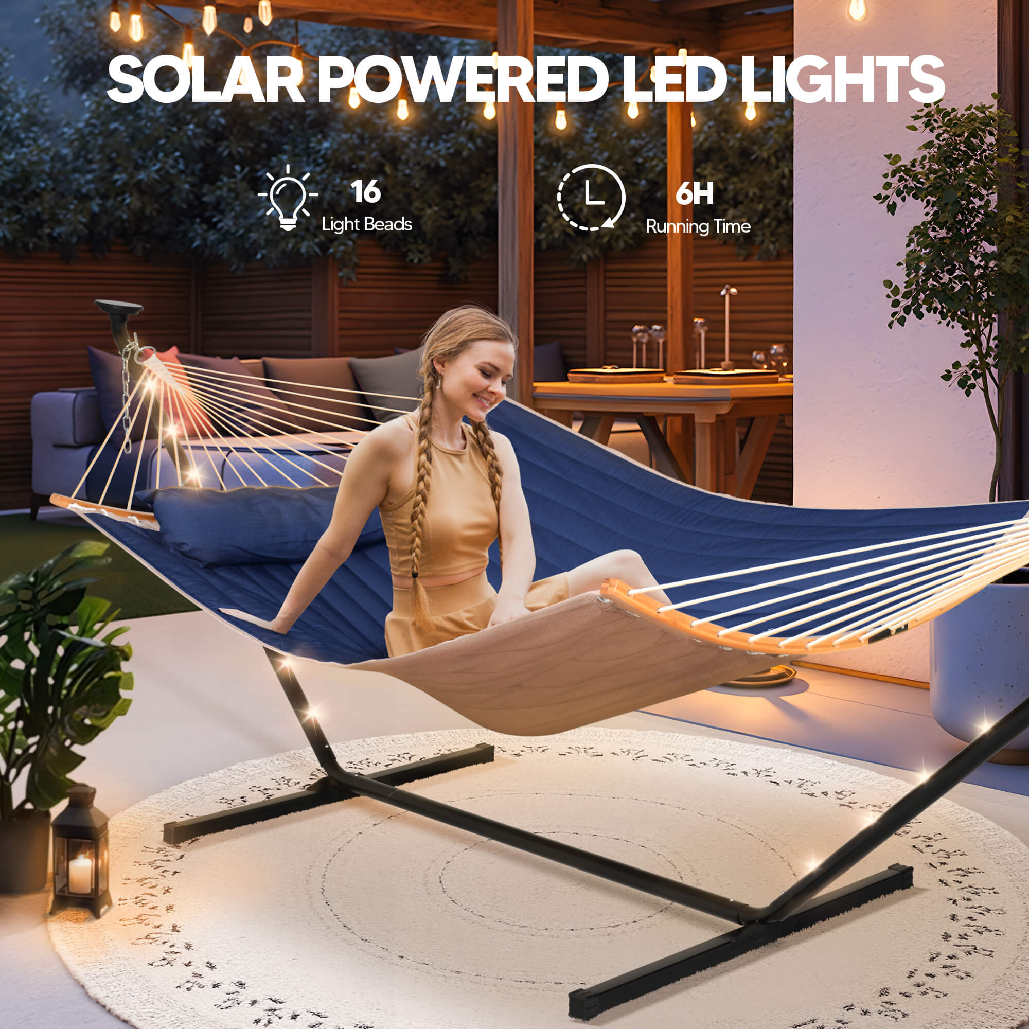 double hammock with stand  #color_dark-blue#options_combo-cover-$215.99-save-40%