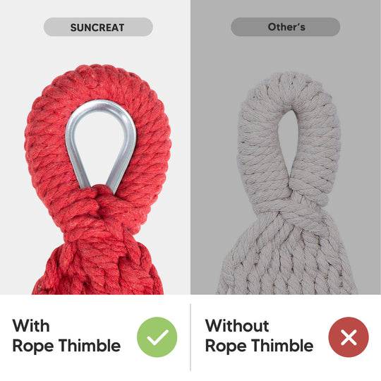 Camping Hammock for Outdoor#Color_red-stripes