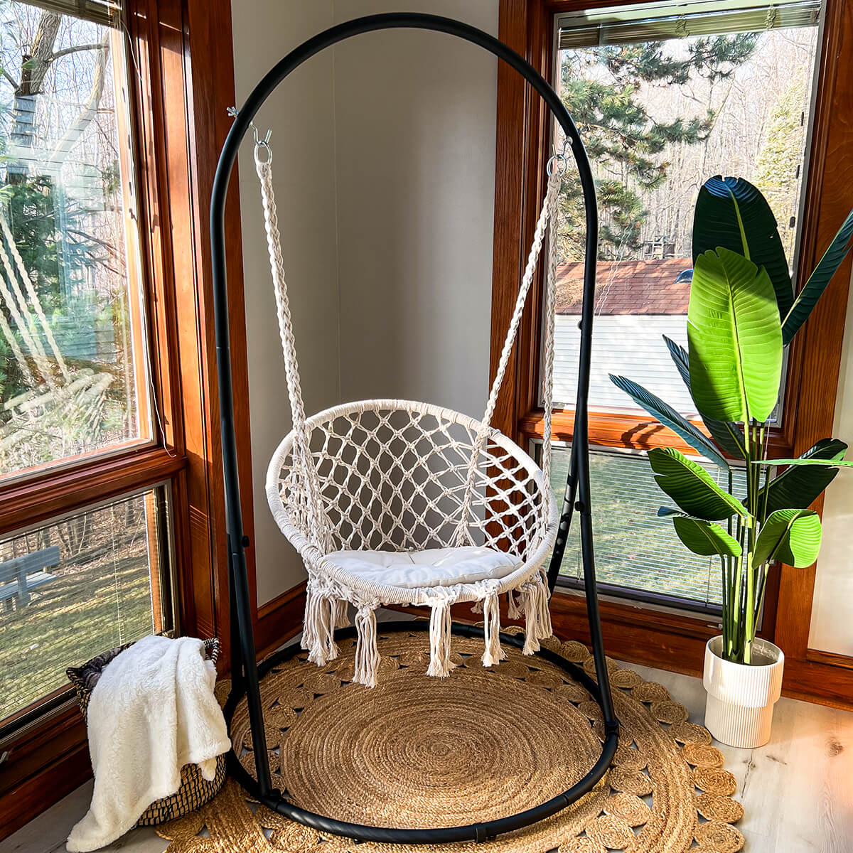 330 lbs Hammock Chair with Stand Included, Patent Pending | SUNCREAT ...