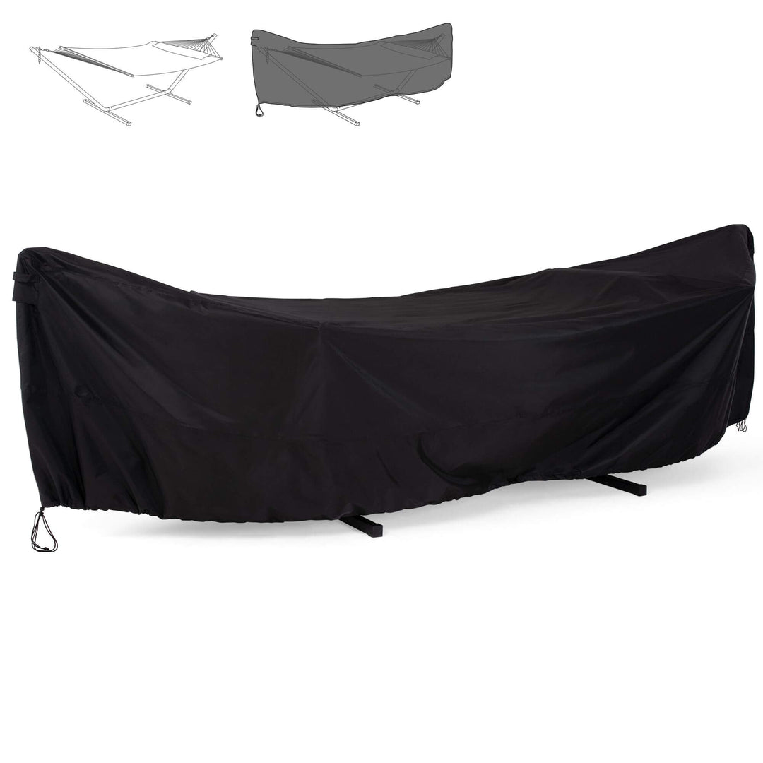 hängematte cover Polyester Water-Resistant Hammock Stand Cover for Stand, Black| SUNCREAT