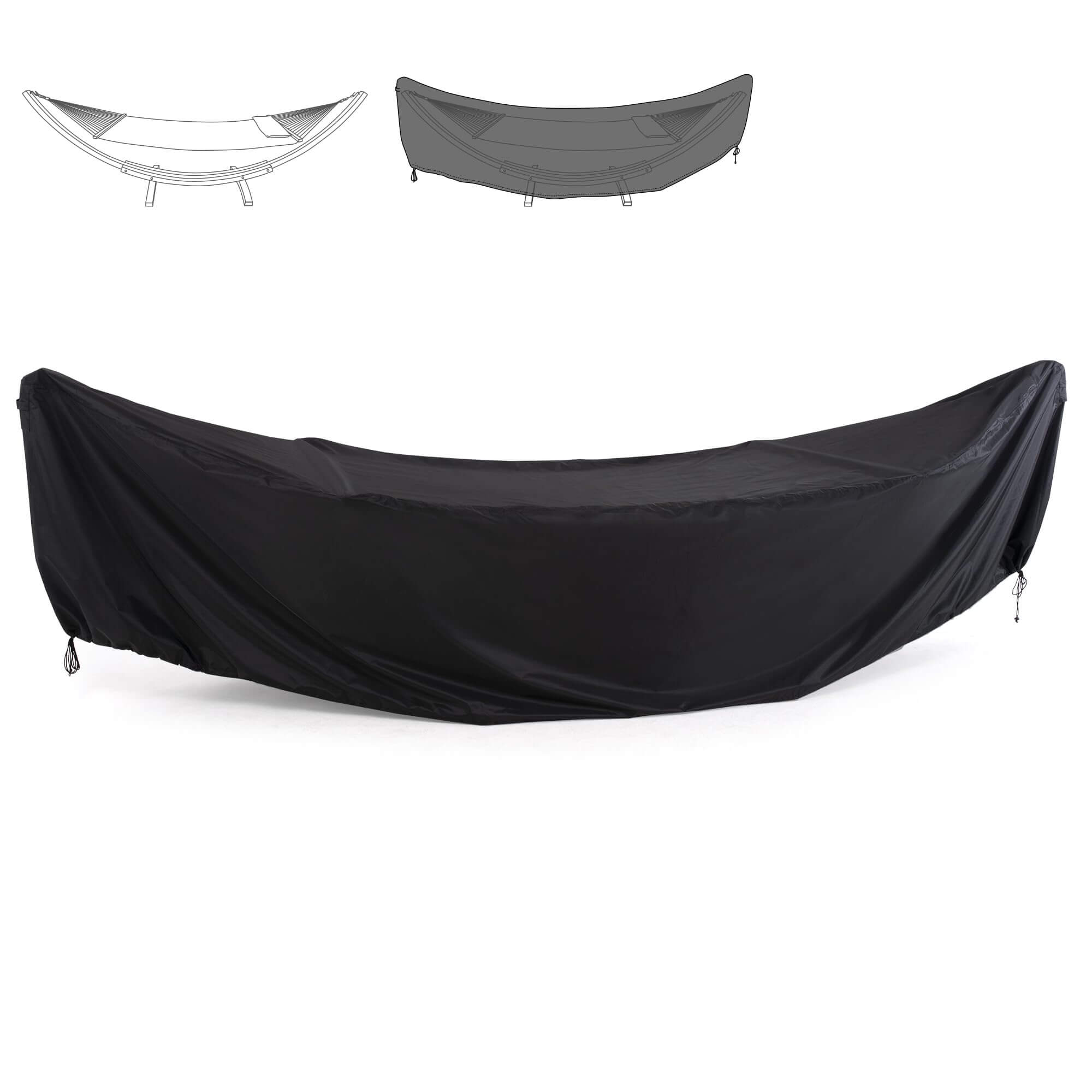 SUNCREAT Hammock Cover#size_14ft#color_black