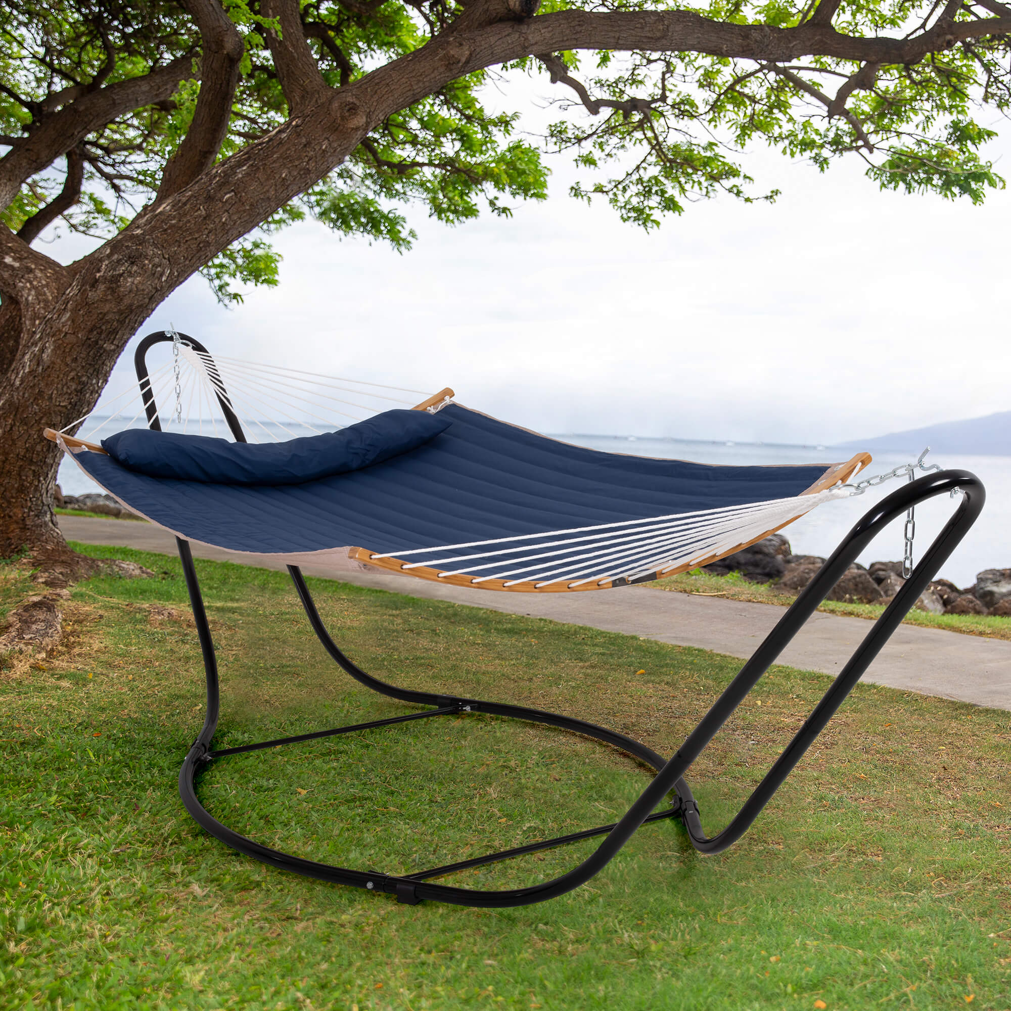 Outdoor-Heavy-Duty-Hammock-with-Stand#color_navy