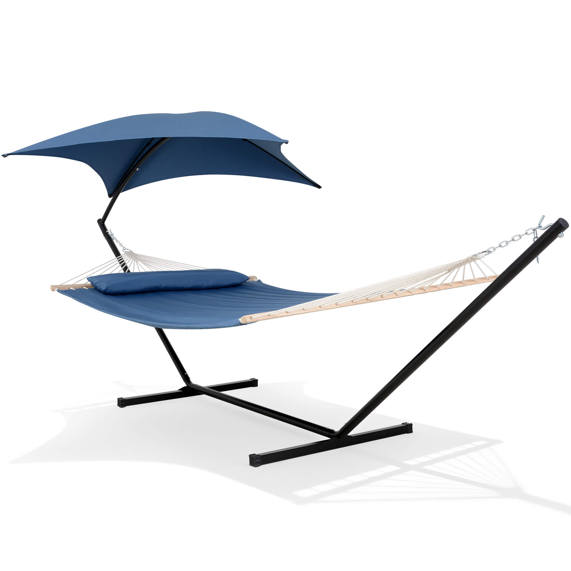 Standing Hammock with Stand#color_navy