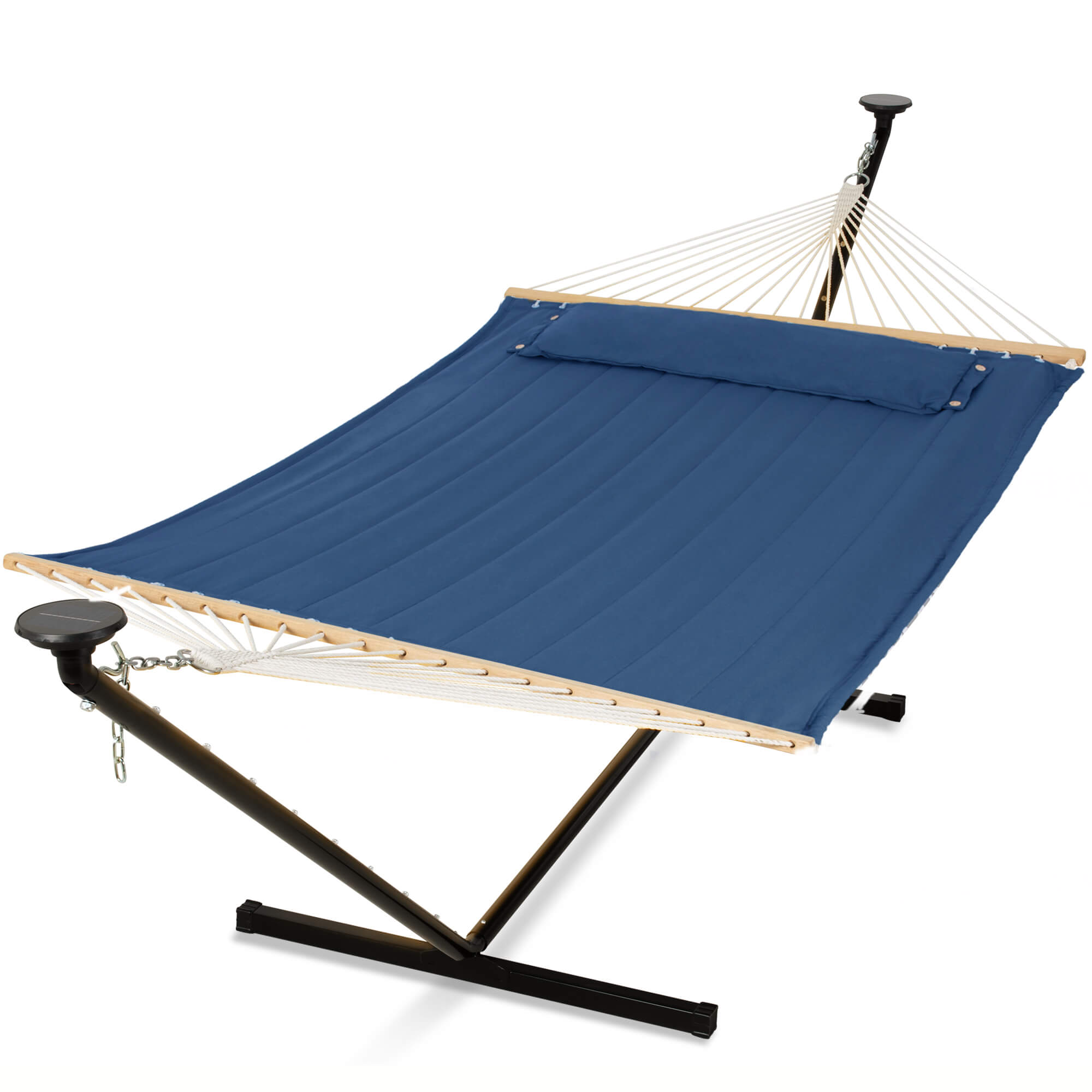 hammock with stand#color_navy