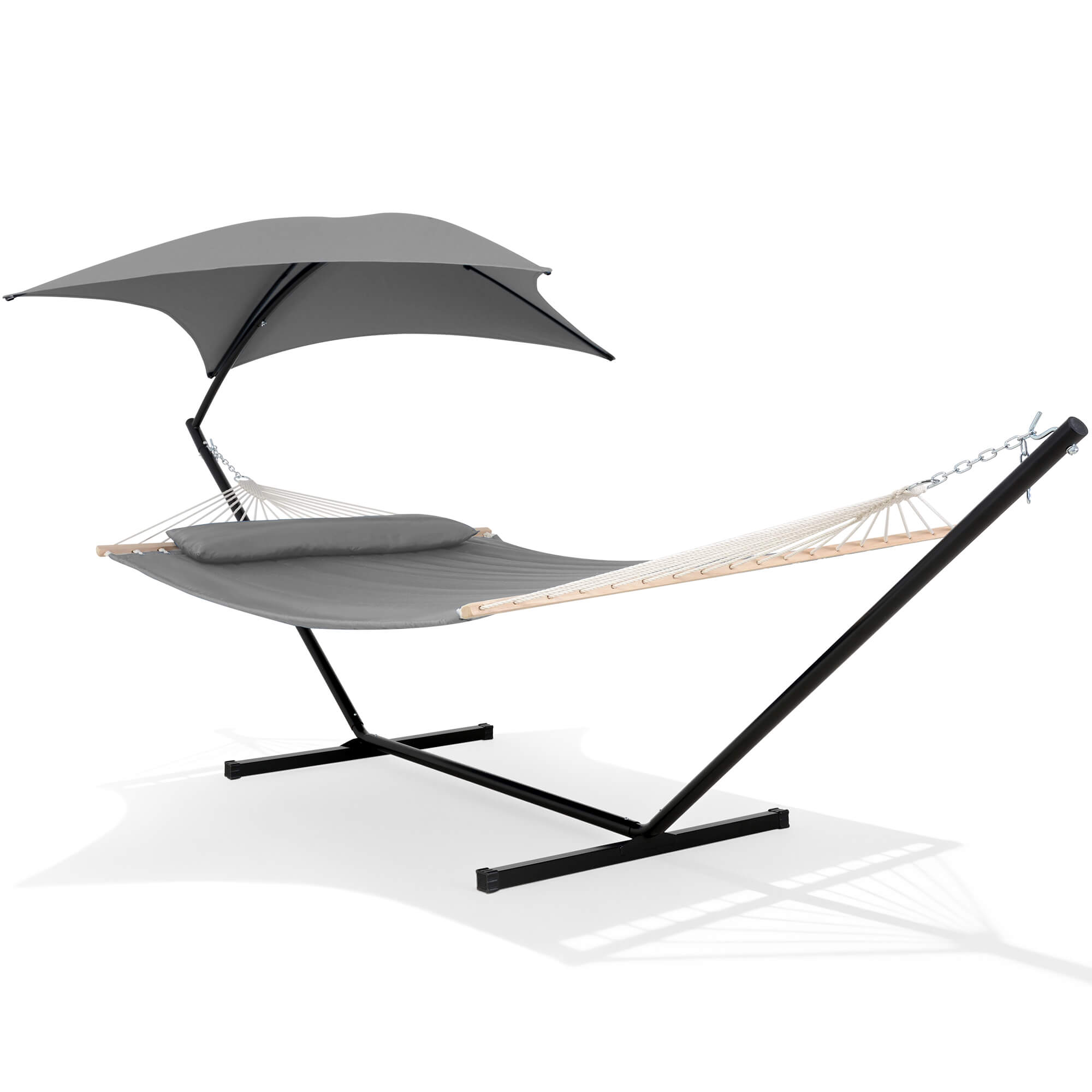 Standing Hammock with Stand#color_light-gray