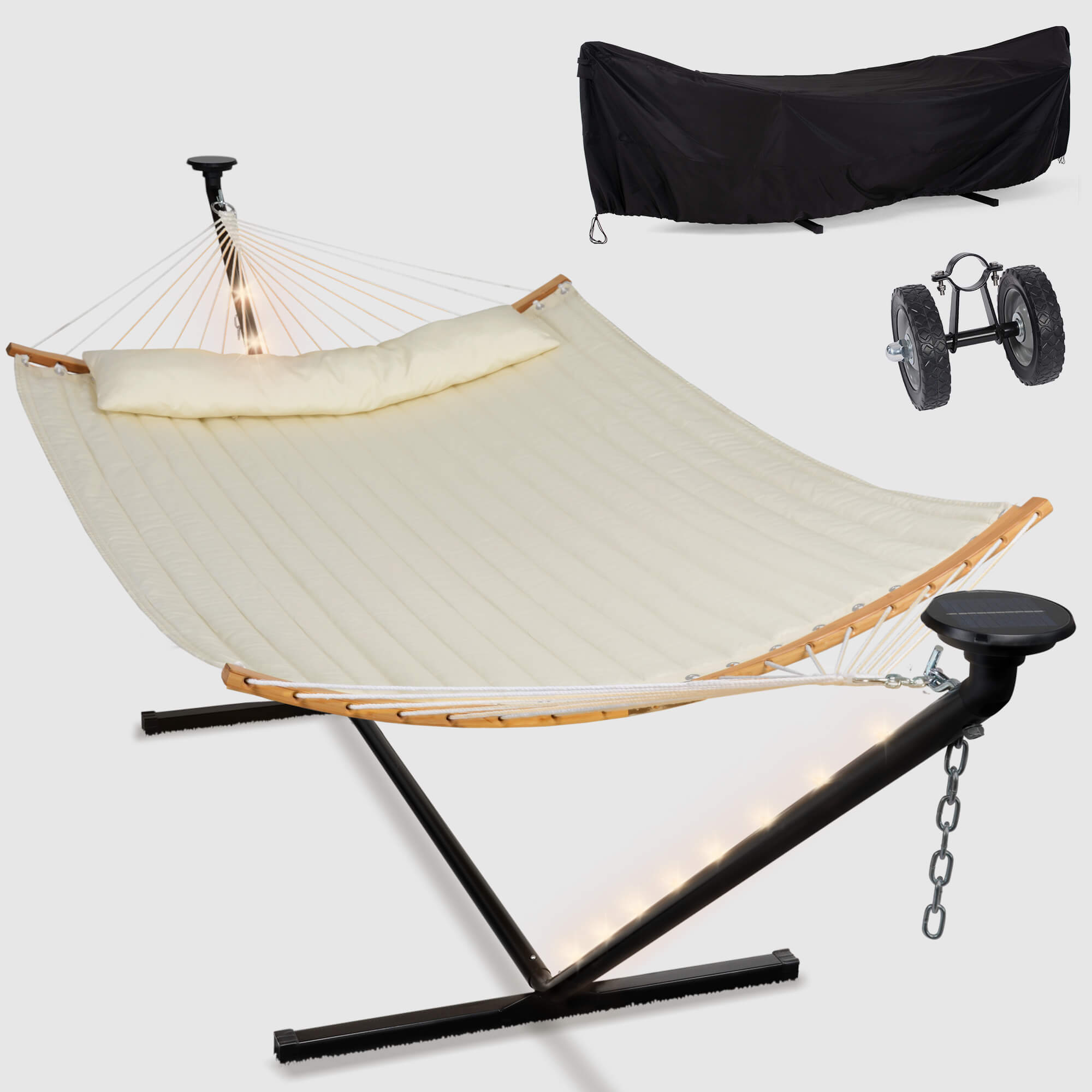 double hammock with stand  #color_beige#options_combo-cover-wheel-$244.99-save-40%
