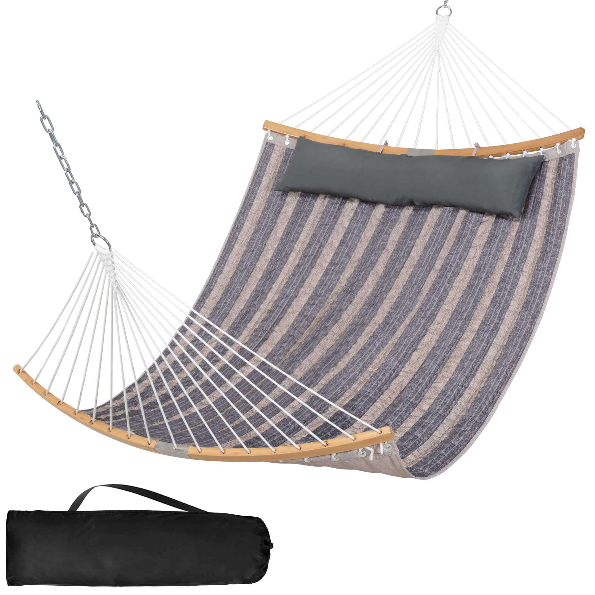 SUNCREAT-Double-Hammock-with-Curved-Bar#color_dark-gray-stripes