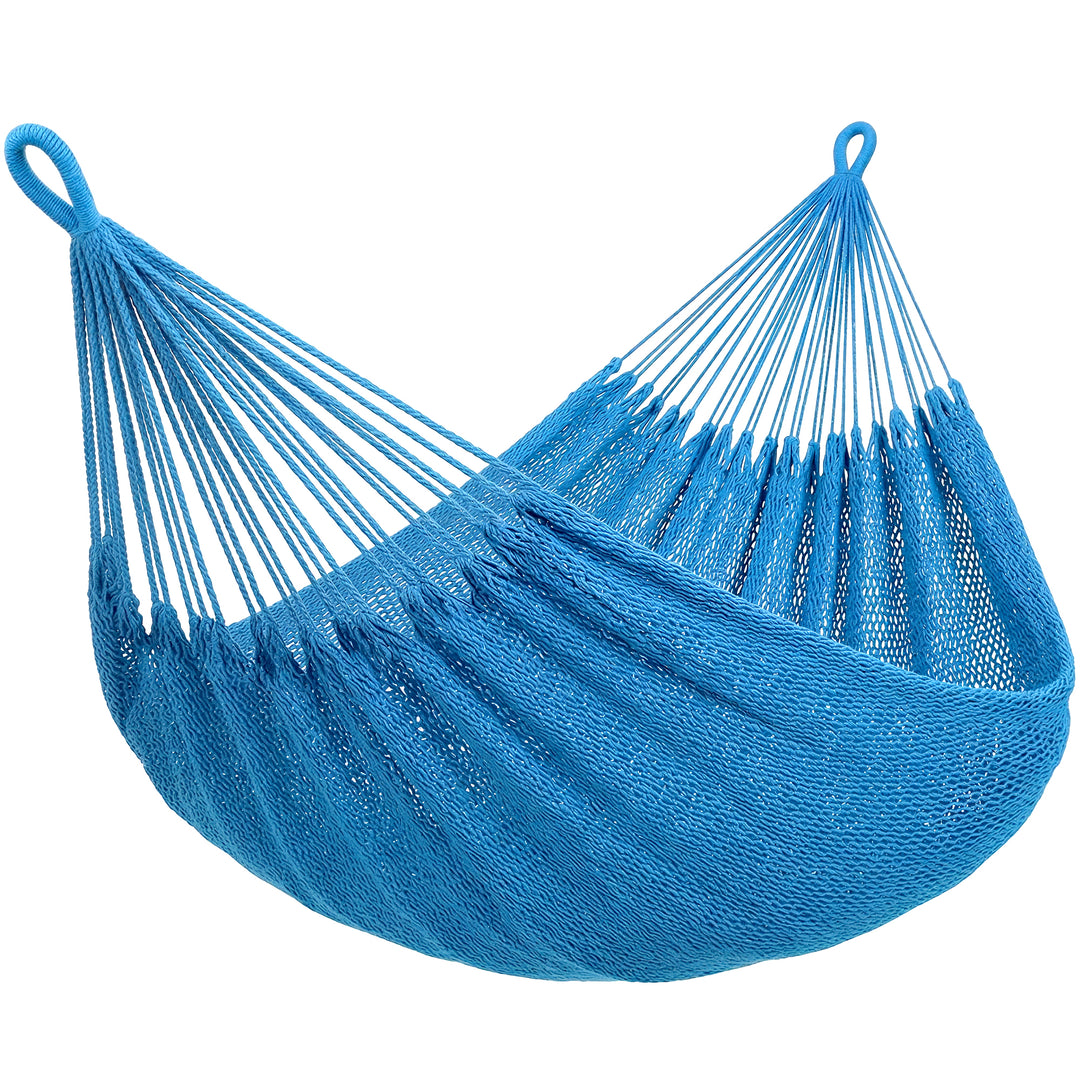 camping hammock#color_blue
