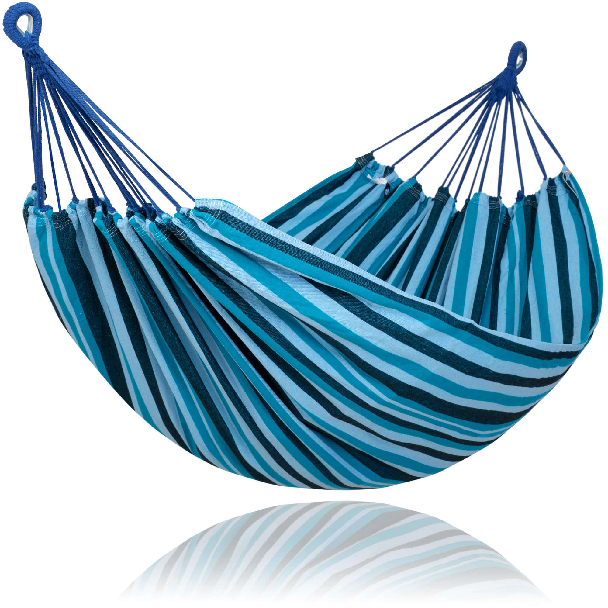 Camping Hammock for Outdoor#Color_light-blue-stripes