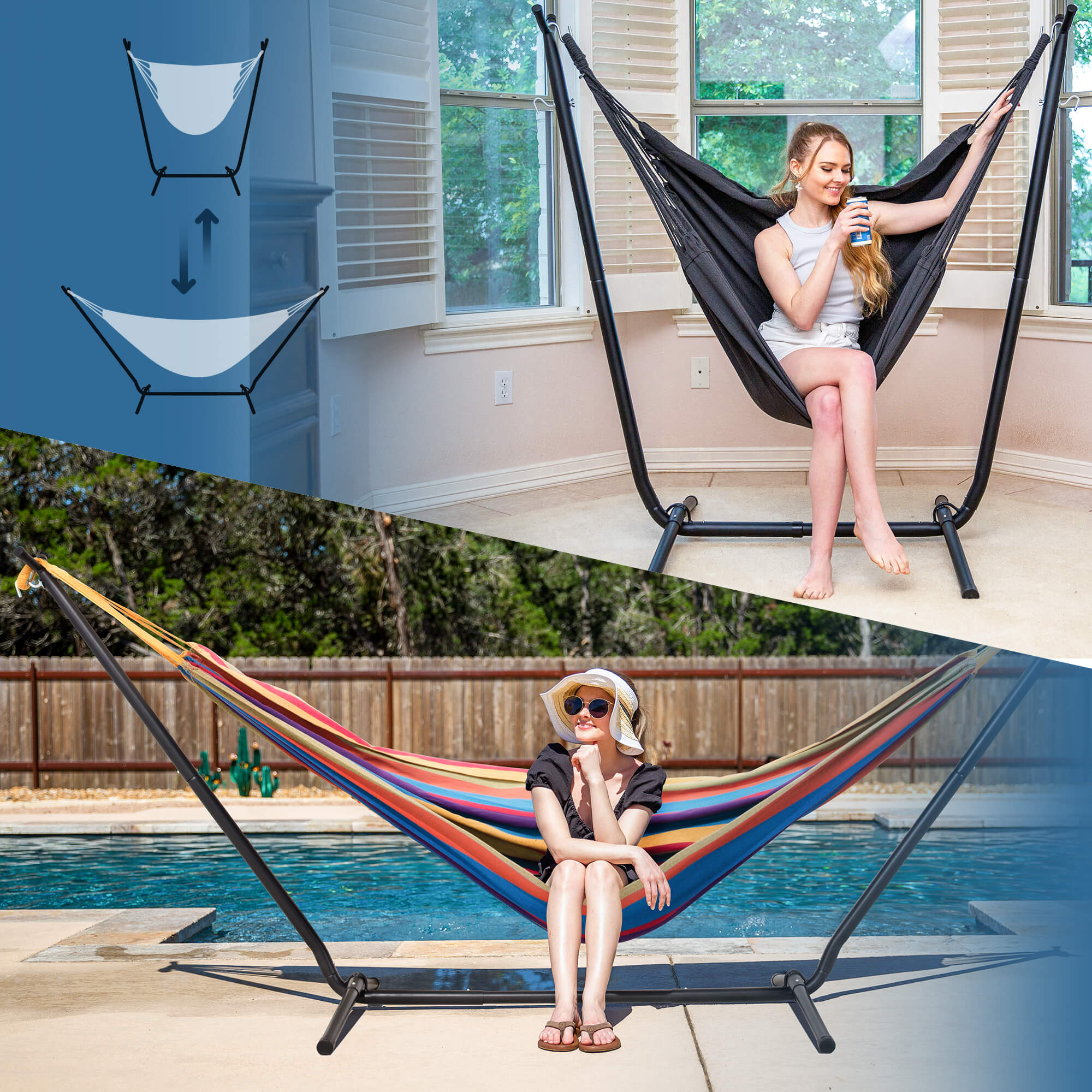 SUNCREAT-2-in-1 Heavy-Duty-2-Person-Hammock-with-Stand#color_purple-stripes