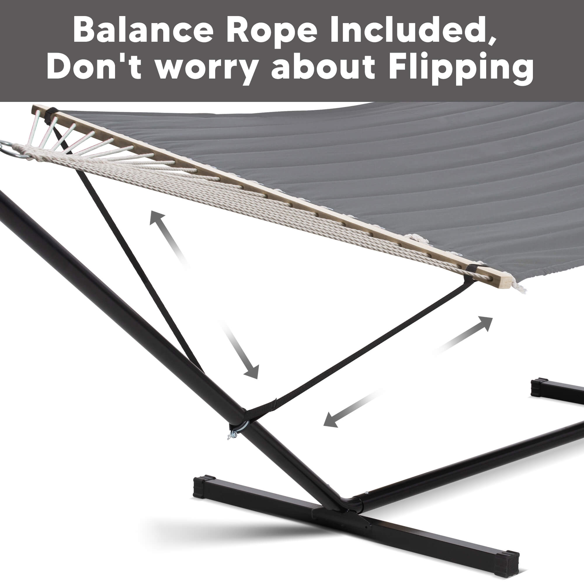 Standing Hammock with Stand, and Sun-Protective Canopy for Outdoor | SUNCREAT