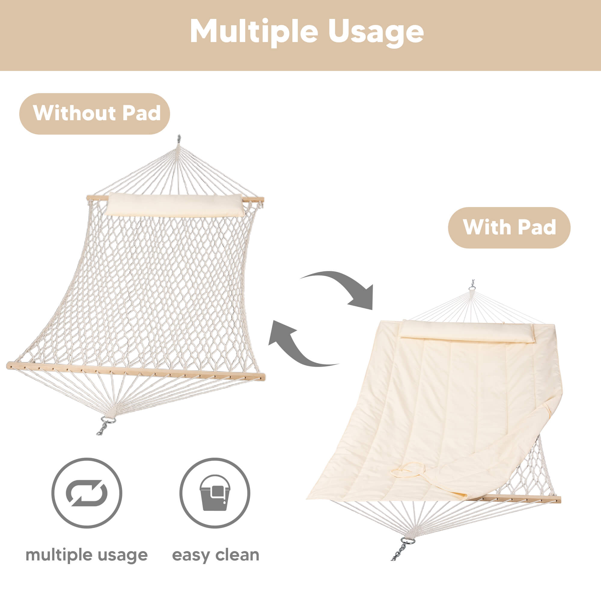 SUNCREAT-2-Layer-Cotton-Rope-Hammock#color_beige