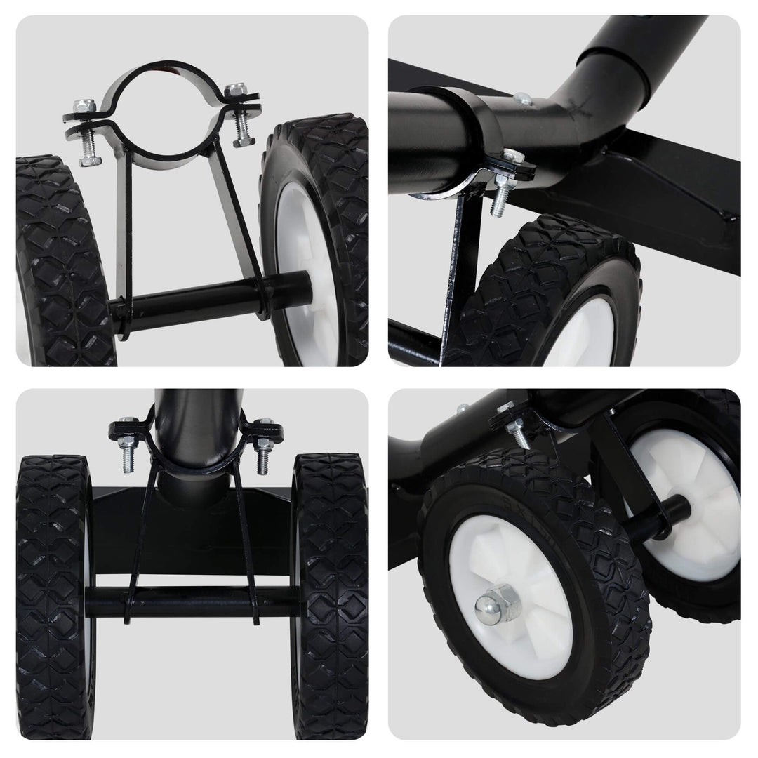 SUNCREAT Hammock Stand Wheel#color_black