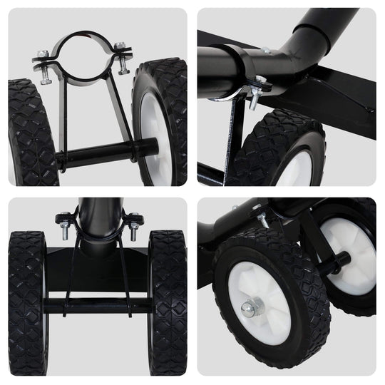 SUNCREAT Hammock Stand Wheel#color_black