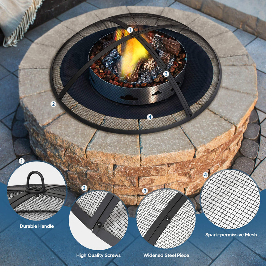suncreat fire pit cover#size_40-inches