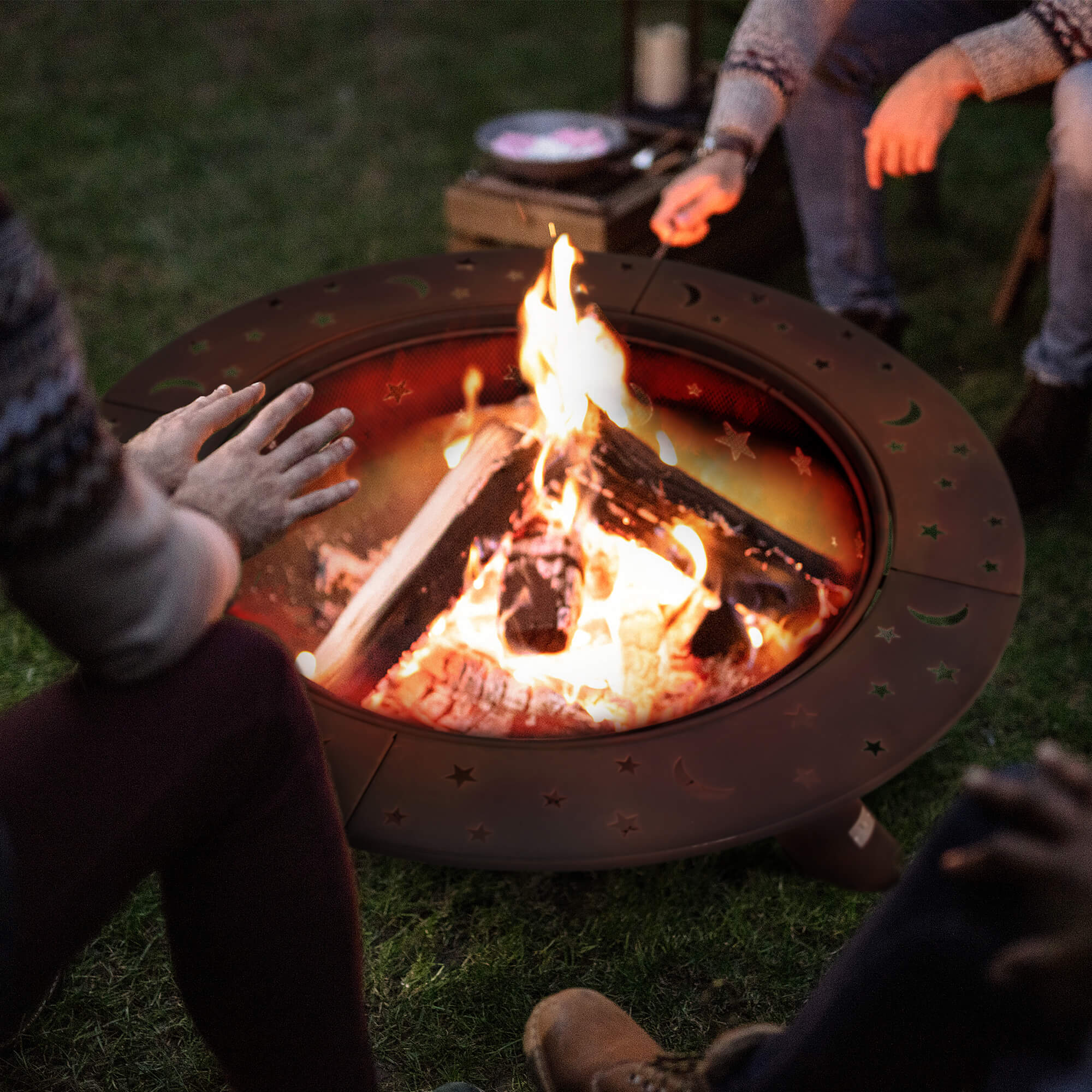 Outdoor-Bonfire-Wood-Burning-Fire-Pit#size_42-inch-star-pattern