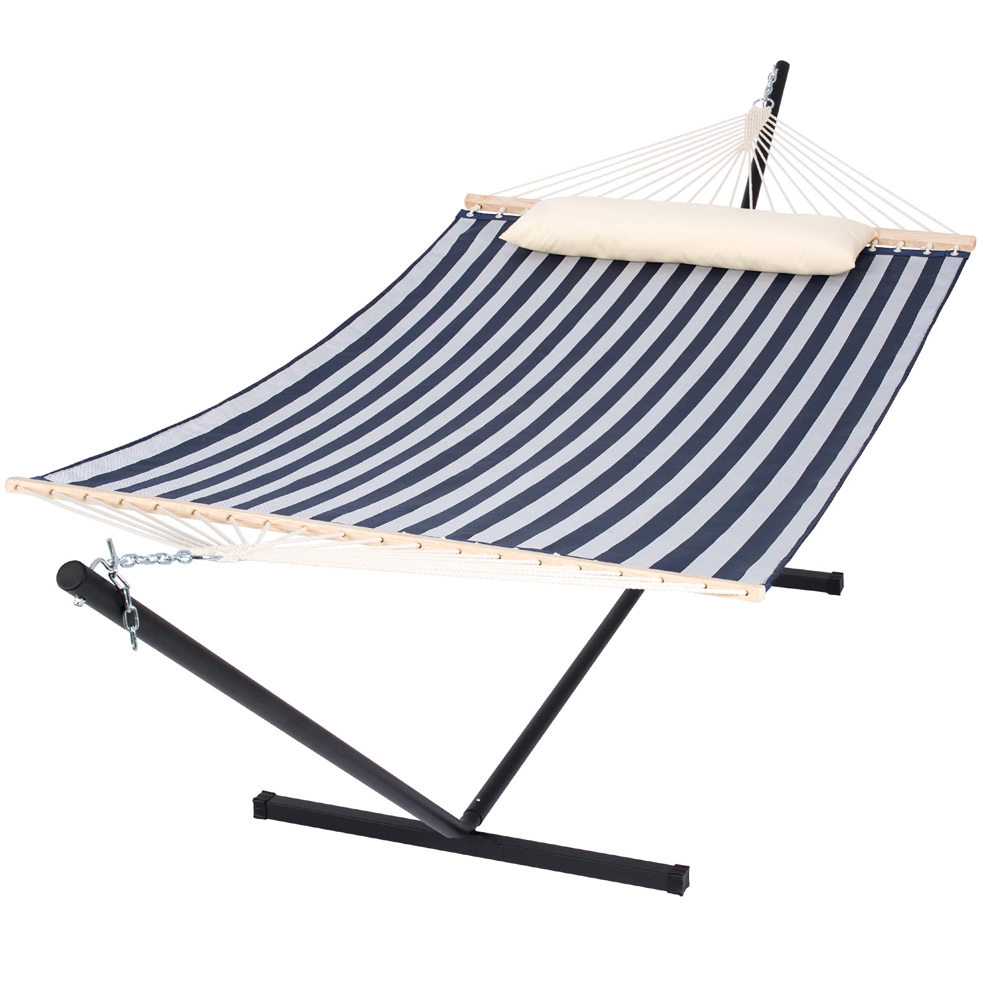SUNCREAT Hammock with Stand, Blue#color_blue