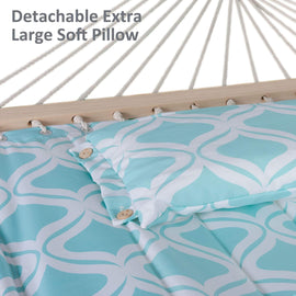 SUNCREAT-Double-Hammock-with-Stand-Green#color_green-pattern