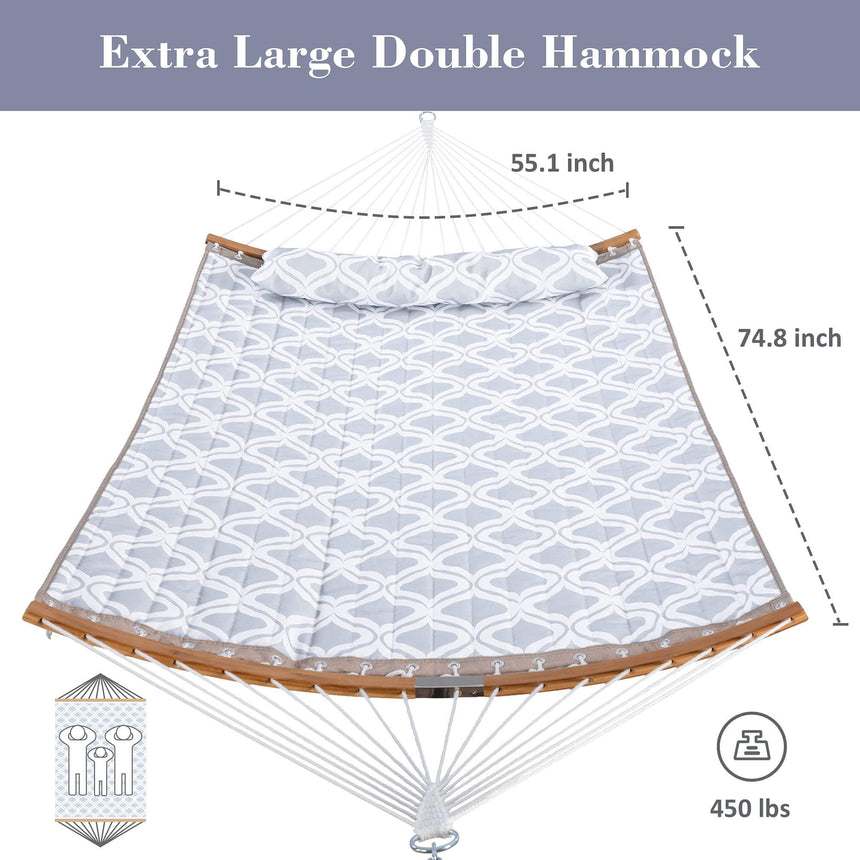 SUNCREAT-Double-Hammock-with-Curved-Bar-Gray-Drops#color_gray-drops
