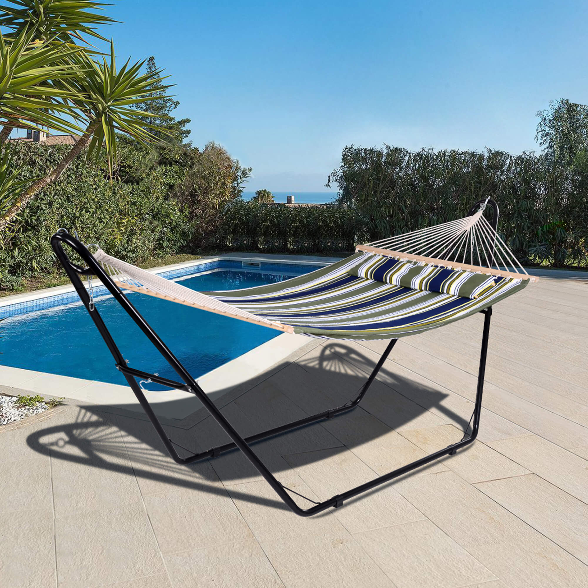SUNCREAT-large-double-quilted-hammock-with-stand#color_green-stripes