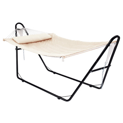 Double-Hammocks-with-Universal-Multi-Use-Steel-Stand#color_white