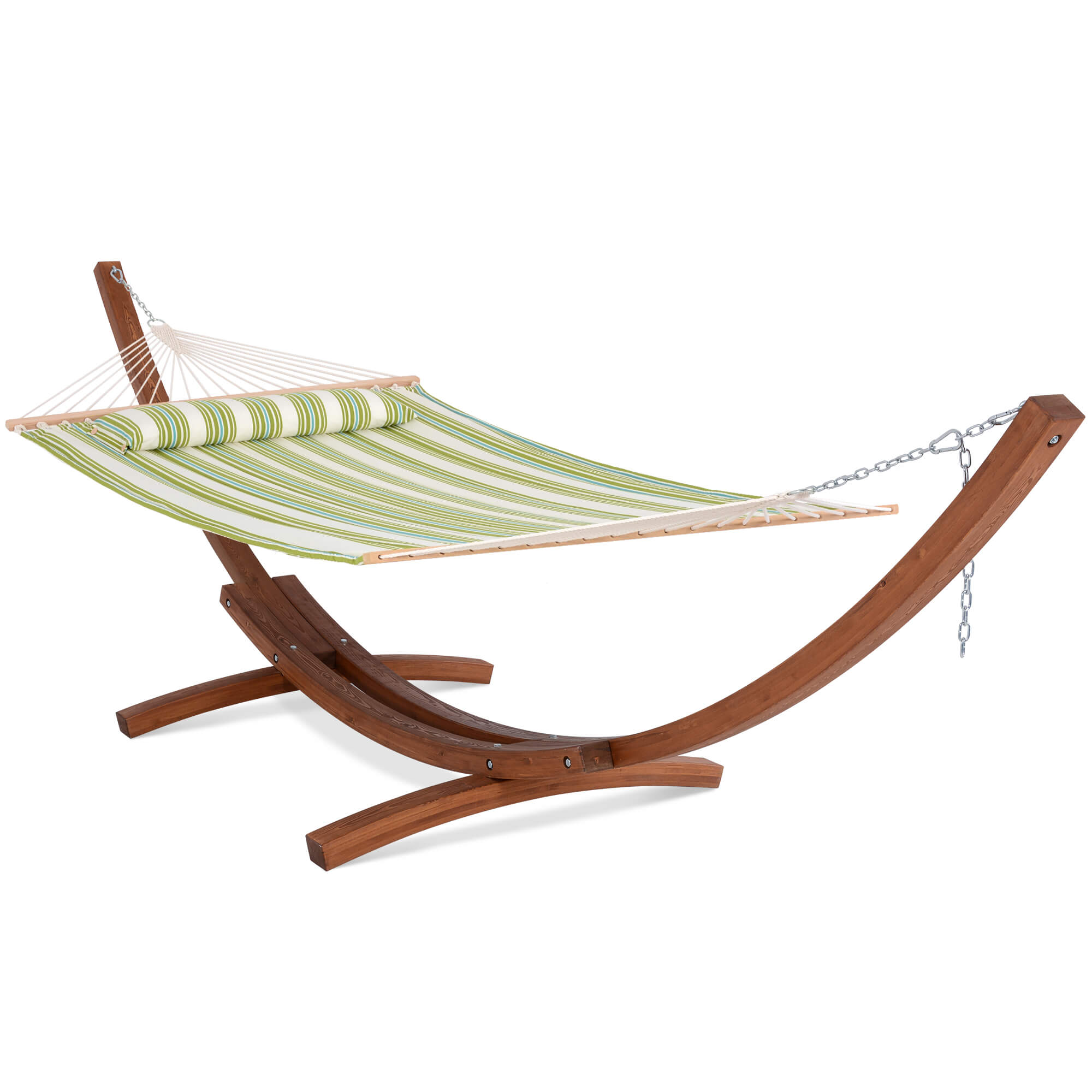 SUNCREAT-outdoor-double-quilted-hammock-with-stand#color_light-green-stripes