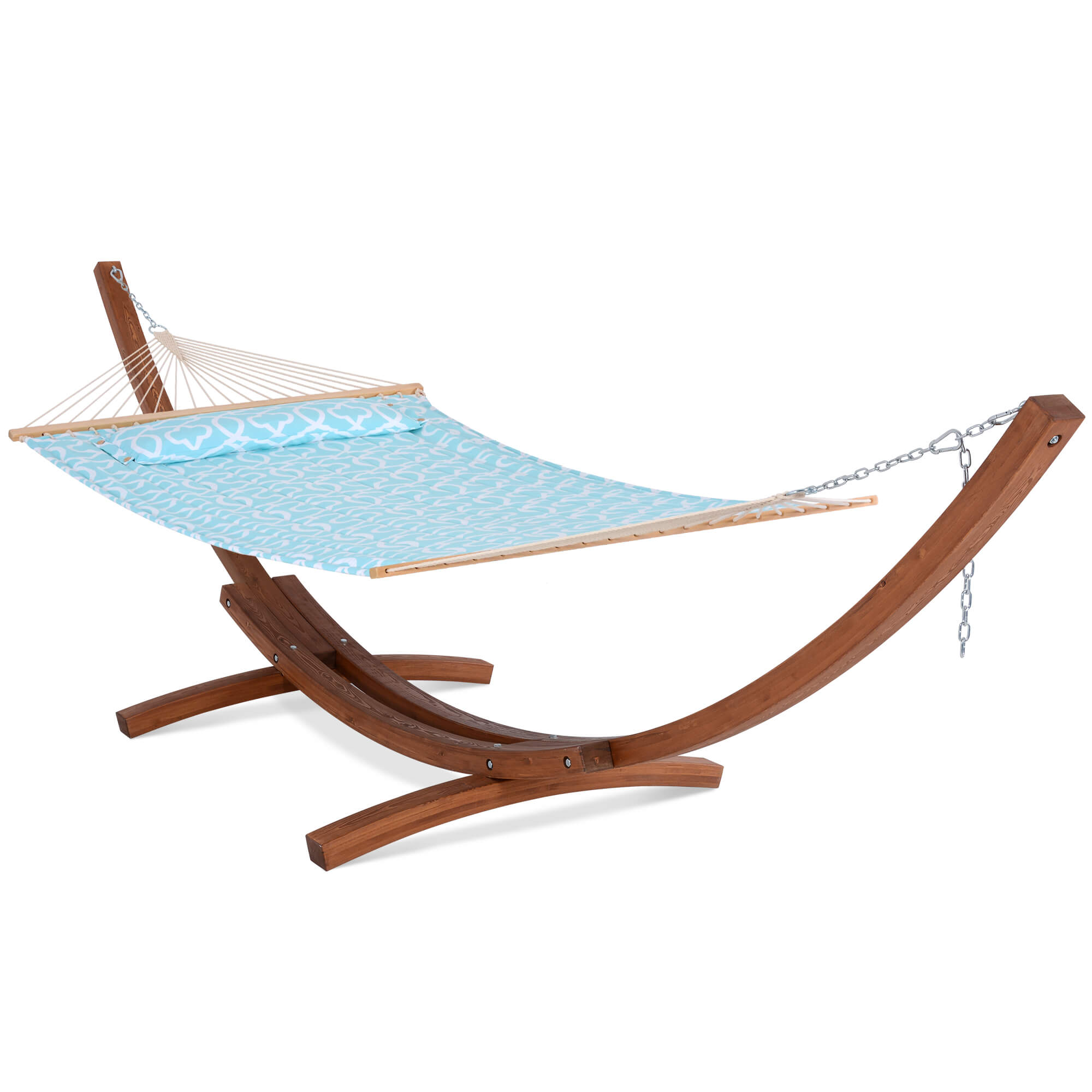 SUNCREAT-outdoor-double-quilted-hammock-with-stand#color_green-pattern