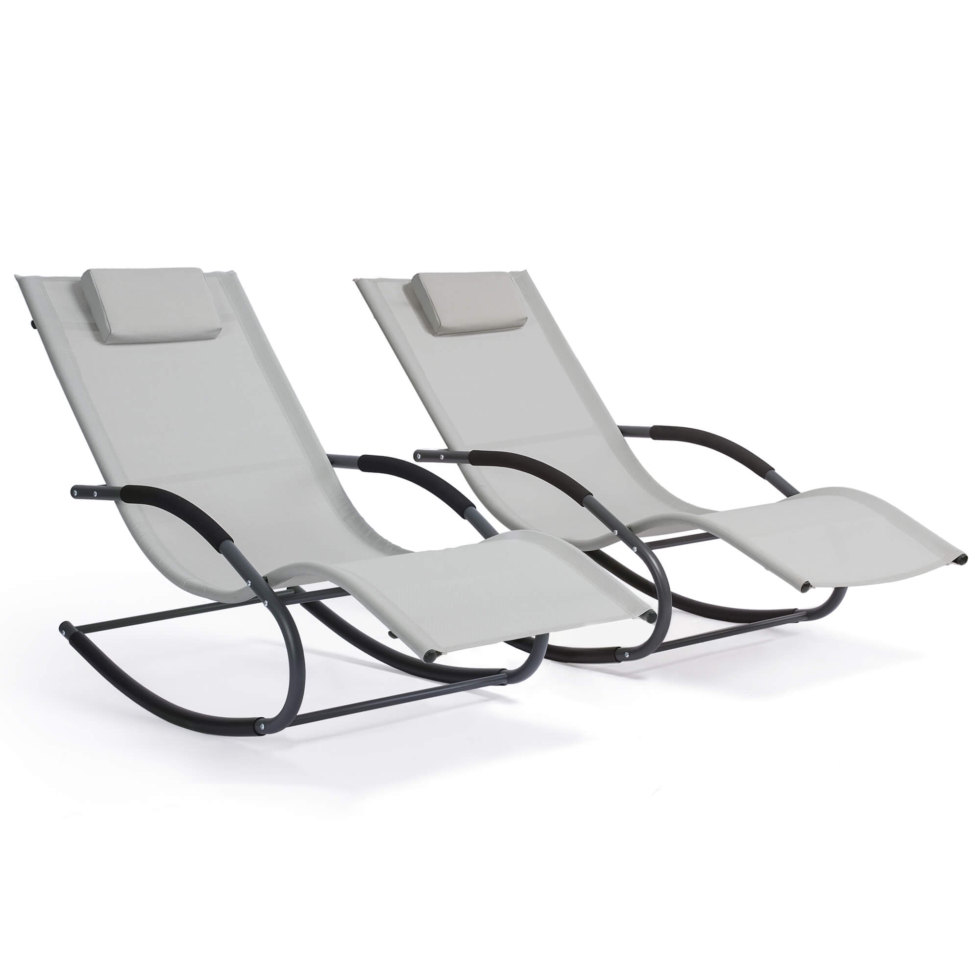 Outdoor Lounge Chair #color_light-gray-2