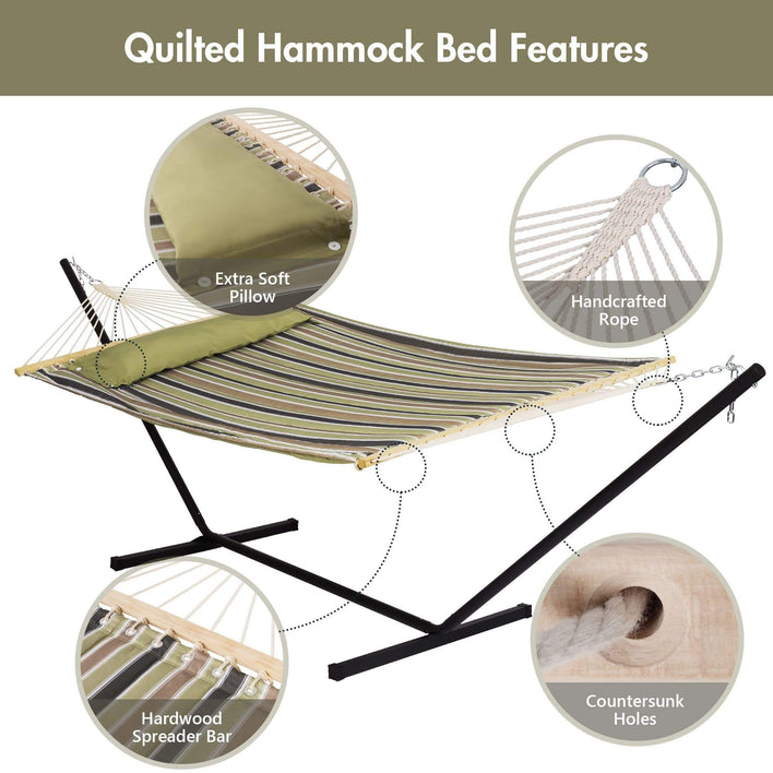 SUNCREAT-Double-Hammock-with-Stand#color_green-brown