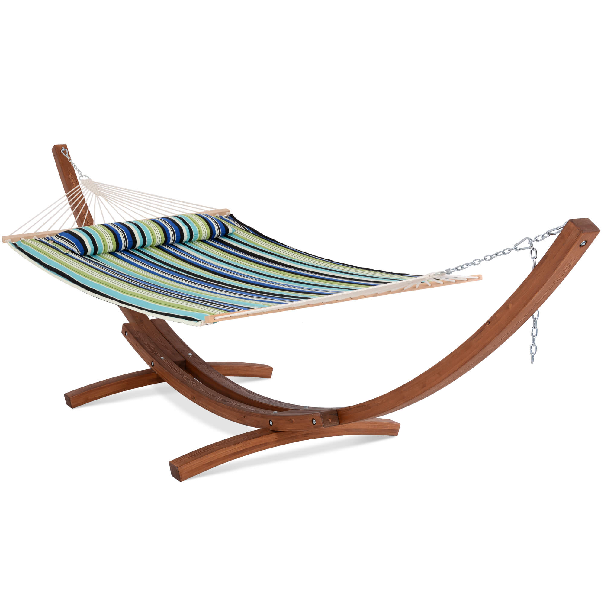 SUNCREAT-outdoor-double-quilted-hammock-with-stand#color_green-stripes