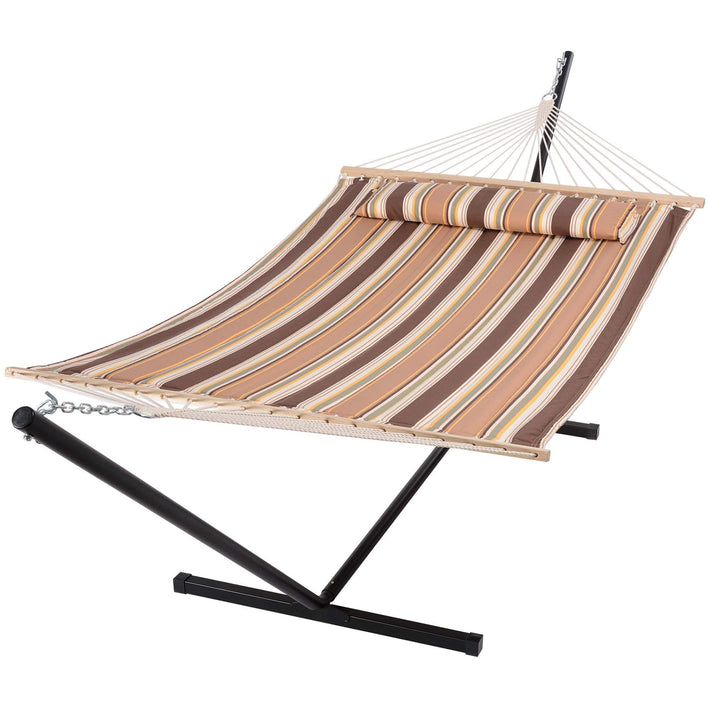 SUNCREAT-Double-Hammock-with-Stand#color_brown-stripes